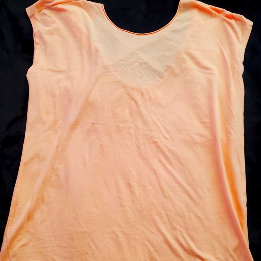 Victoria's Secret Crossback Sleepshirt In Peach